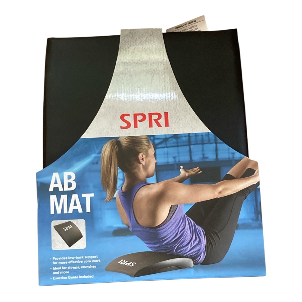 SPRI Ab Mat – Workout Mat Accessory for Abdominal Exercises, Squats,Crunches NWT